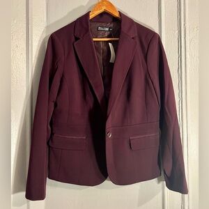 VTG Women's Dark Burgundy Blazer